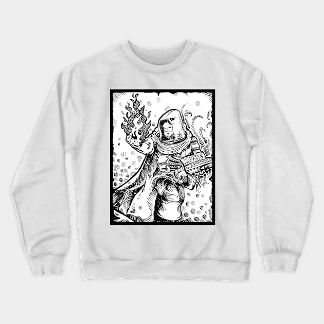 Gnomes like Fire Crewneck Sweatshirt by paintchips